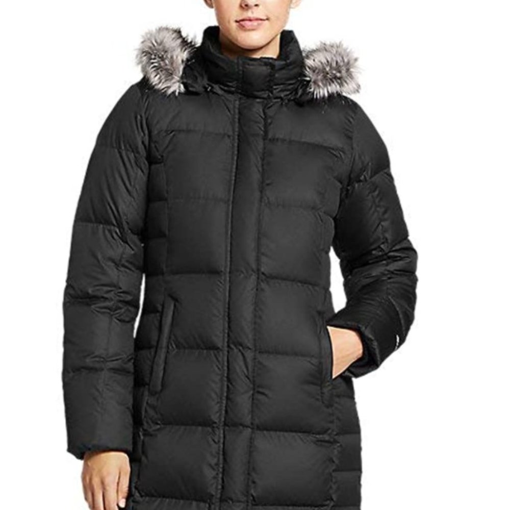 Eddie Bauer Women's Lodge Down Duffle Coat XS